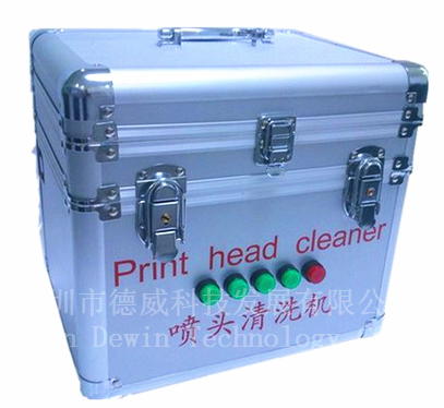 Printhead cleaning machine